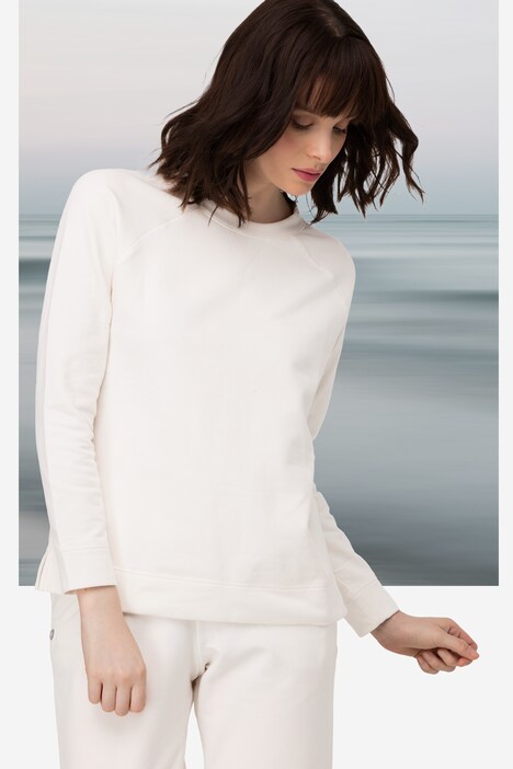Sweater, extraweich, Rundhals, Raglan-Langarm