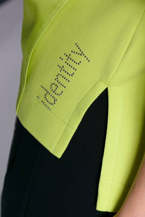 Sweatshirt, Identity, Taft-Details, Kapuze, 3/4-Arm
