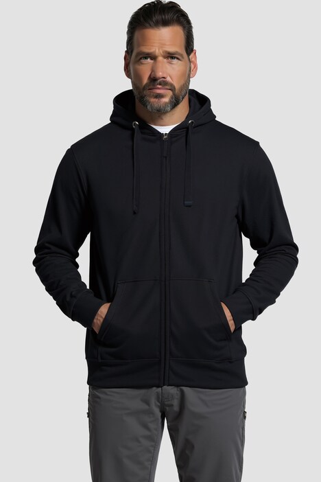 Hoodiejacke, Sweat, bis 8 XL
