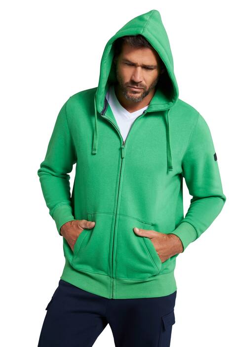 JAY-PI bunda s kapucí, teplákovina, do 8XL