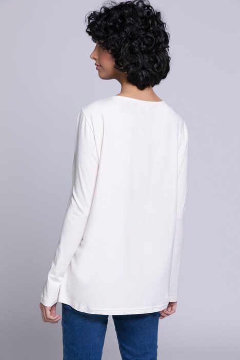 Basic-Shirt, Regular Fit, Rundhals, Langarm