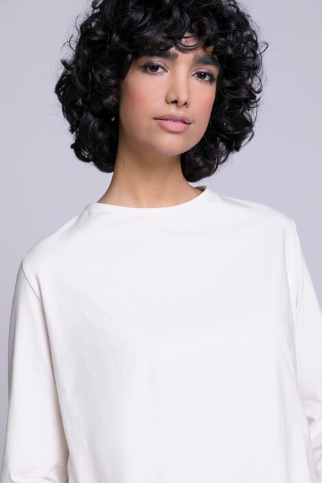 Basic-Shirt, Regular Fit, Rundhals, Langarm