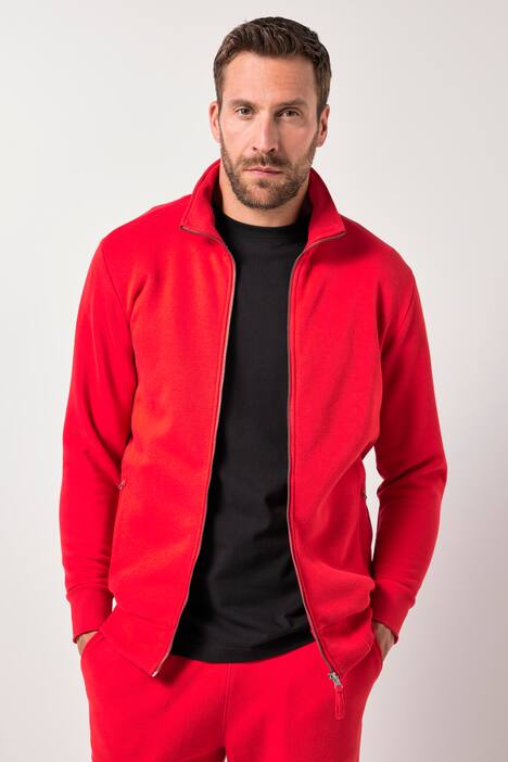 JAY-PI Sweatjacke, Fitness, Stehkragen, Zipper, bis 8 XL