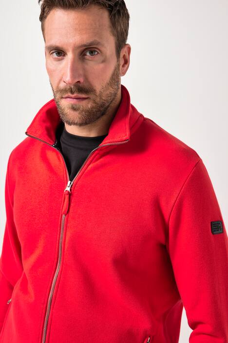 JAY-PI Sweatjacke, Fitness, Stehkragen, Zipper, bis 8 XL