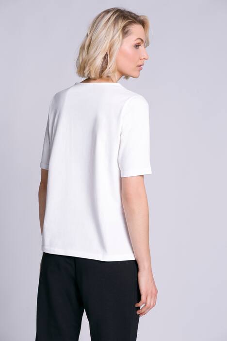 T-Shirt, Identity, Schriftdruck, Rundhals, Halbarm