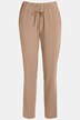 Pantalón Rena, pernera estrecha, pretina elástica, bolsillos con cremallera