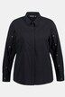Camicia con inserto a plastron, colletto da camicia e maniche lunghe