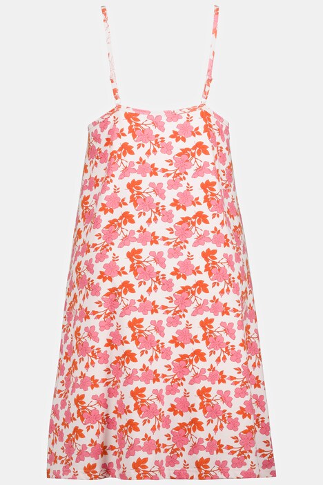 Yömekko, kukkia, pitsiosa, hihaton