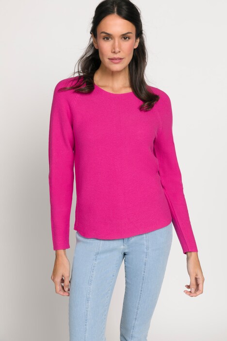 Pullover Identity, Rundhals, Langarm