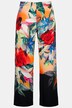 Pantalon slinky, fleurs de couleurs, ceinture confort