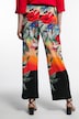 Pantalon slinky, fleurs de couleurs, ceinture confort
