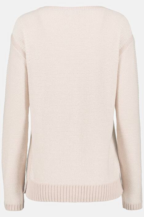 Pullover, Identity, oversized, U-Boot-Ausschnitt, Langarm