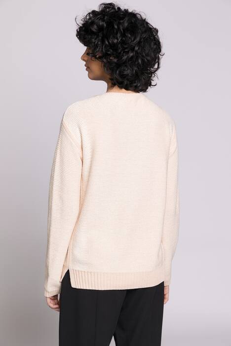 Pullover, Identity, oversized, U-Boot-Ausschnitt, Langarm