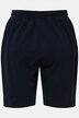 Bermuda, jersey flammé, taille élastique, coton bio