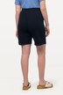 Bermuda, jersey flammé, taille élastique, coton bio