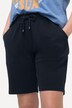 Bermuda, jersey flammé, taille élastique, coton bio