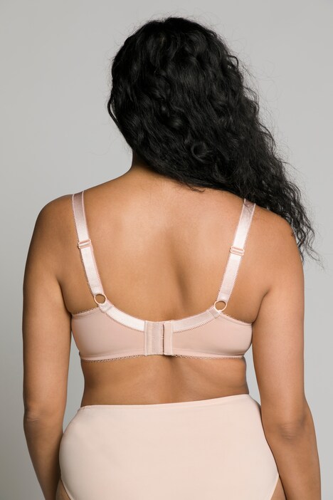 Reggiseno con ferretto e coppe di Spacer con ricami, coppa C-D