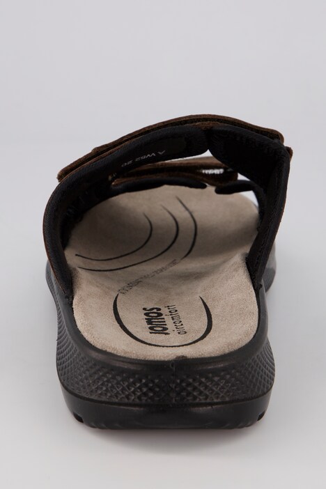 Sandales pour homme Jomos en cuir, brides à scratch