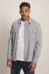 Chemise en molleton, surchemise#, STHUGE, manches longues, Modern Fit, col Kent, jusqu'au 8 XL