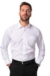 Košile, Business, nežehlí se, Kent límec, dlouhé rukávy, Comfort střih, do 8XL