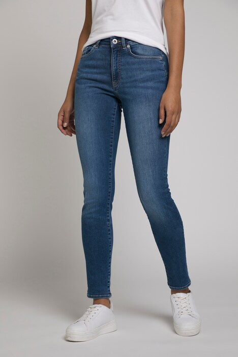 PushUp-Jeans, verbessertes Gesäß, 5-Pocket, Superstretch-Denim