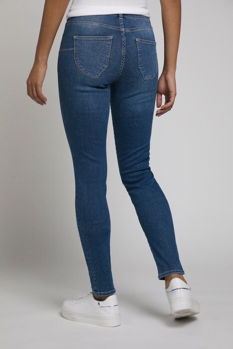 PushUp-Jeans, verbessertes Gesäß, 5-Pocket, Superstretch-Denim