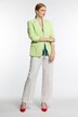 Blazer sciancrato con scollo con revers e fodera completa