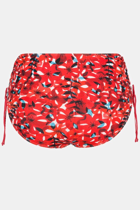 tankini, structuur, bloemen, softcups, langer bovendeel