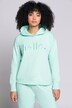 Hoodie, Sweater, HELLO-Stickerei, Kapuze, Langarm