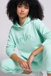 Hoodie, Sweater, HELLO-Stickerei, Kapuze, Langarm