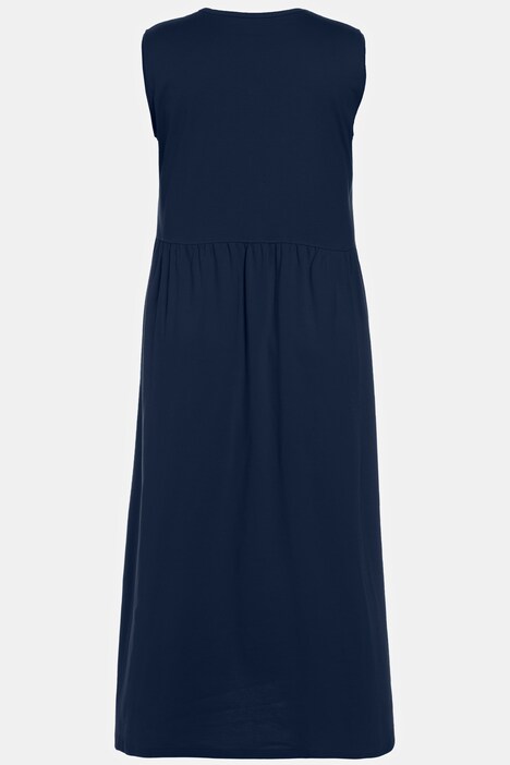 Empire Cotton Knit Tank Dress