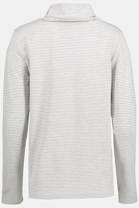 Sweatshirt, Stehkragen, doppeltes Bindeband, Langarm