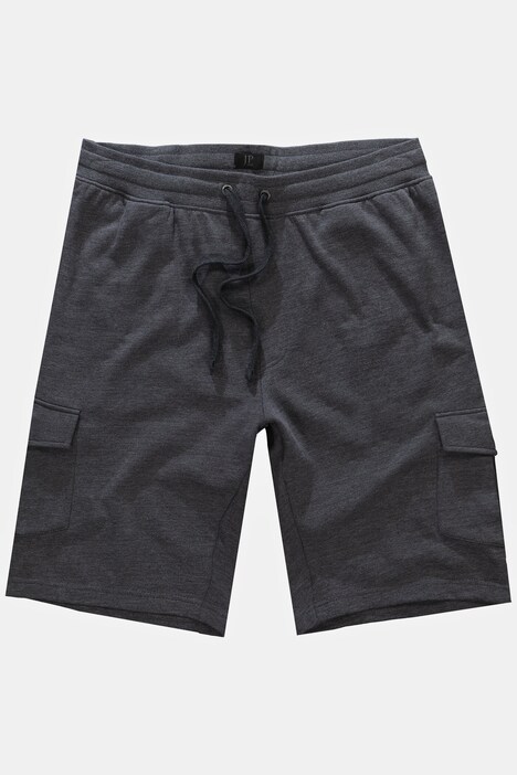 Bermuda cargo di felpa JP1880 con cintura elastica e tasche in stile cargo, fino alla tg. 7XL