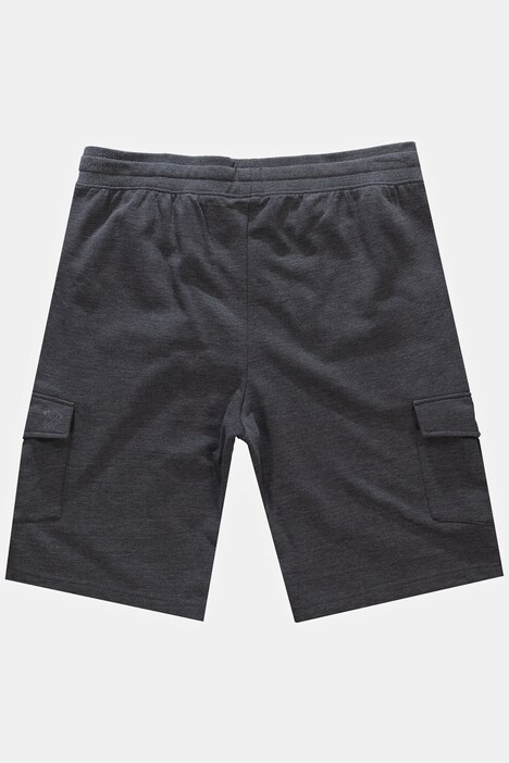 Bermuda cargo di felpa JP1880 con cintura elastica e tasche in stile cargo, fino alla tg. 7XL