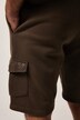 Bermuda cargo JP 1880 en molleton, taille élastique et poches cargo - jusqu'au 7 XL