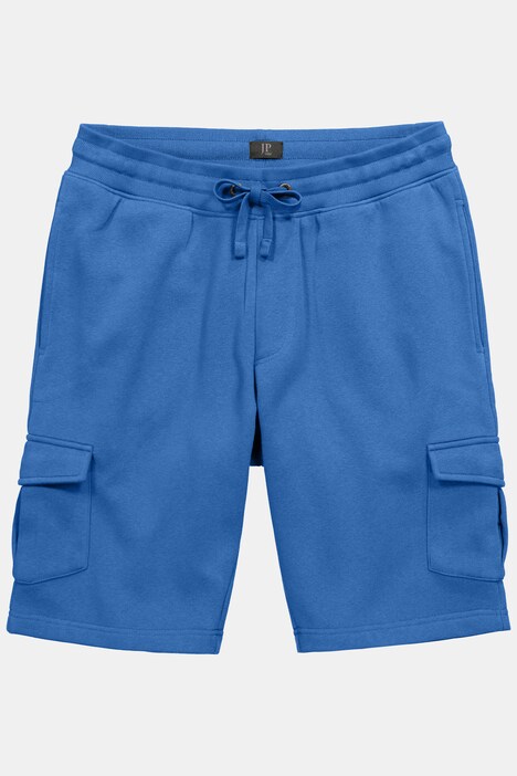 Bermuda cargo JP 1880 en molleton, taille élastique et poches cargo - jusqu'au 7 XL