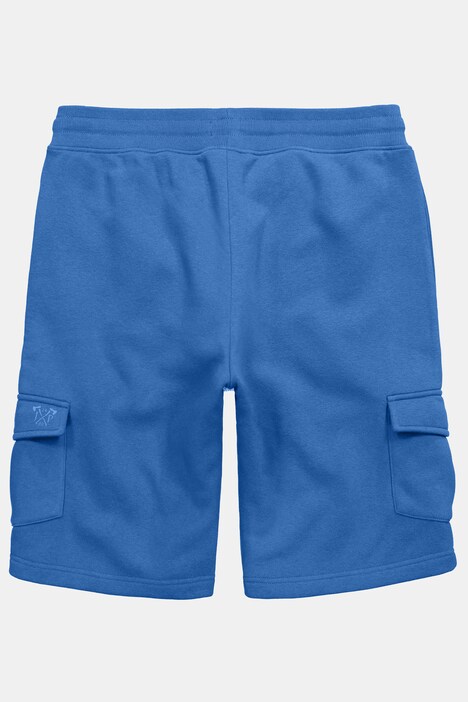 Bermuda cargo JP 1880 en molleton, taille élastique et poches cargo - jusqu'au 7 XL