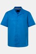 Hemd, Halbarm, Leinenmix, Kubakragen, Modern Fit