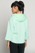 Sweatshirt, Hoodie, Kapuze, kastige Form, weiter 3/4-Arm