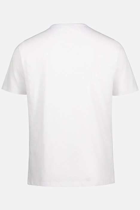 T-Shirt, Halbarm, Tiger Print, Flammjersey