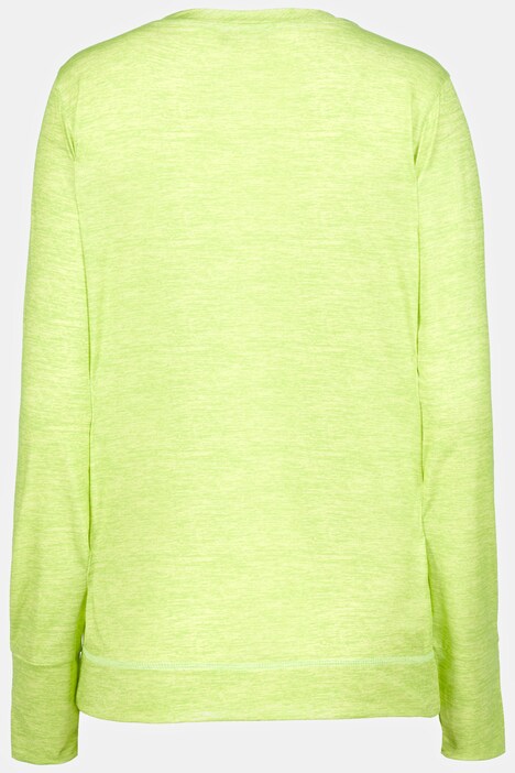 Shirt, LIME, Rundhals, Langarm, Daumenloch, schnelltrocknend