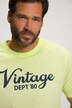 T-shirt con stampa vintage e mezze maniche