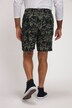 Broek, kort, florale print, elastische band