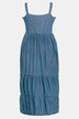 Robe maxi, rayures, coton bio