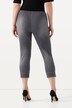 Denim Look Slim Leg Sienna Fit Stretch Knit Capri Leggings