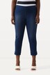 Jersey capri Sienna, smalle pijpen, zoomsplitten