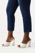 Jersey capri Sienna, smalle pijpen, zoomsplitten