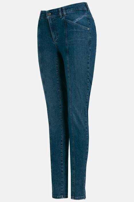 Jeans Julia, Wascheffekte, Ziernähte, 5-Pocket-Schnitt