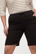 Bubble-shorts, brede ben, elastisk talje, økologisk bomuld
