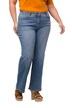 Marlene džíny Mary, široké nohavice, komfortní pas, biobavlna